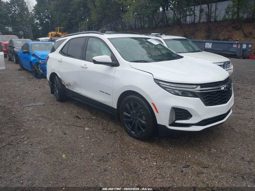 2022 Chevrolet Equinox VIN 3GNAXWEV5NS243608 — IAAI salvage auction photo