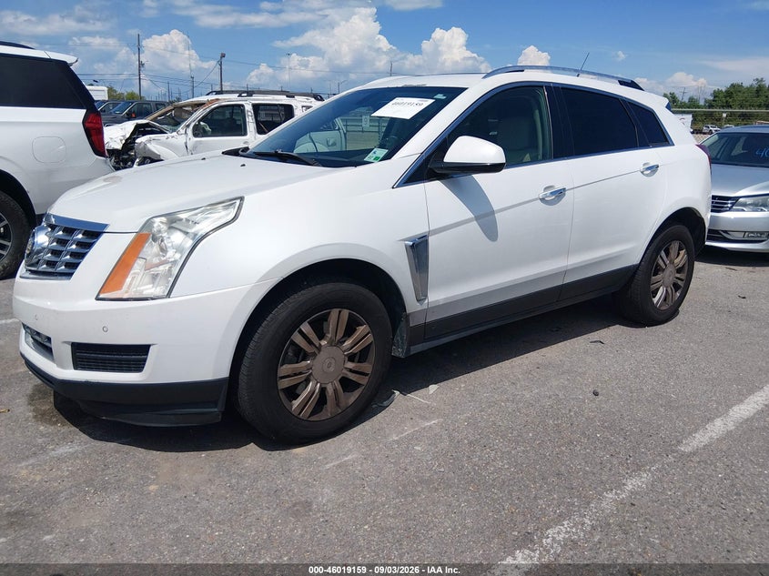 2013 Cadillac Srx VIN 3GYFNCE36DS626743 IAAI salvage auction — NORMAL WEAR, Clear (Louisiana), sold $0 on 2026-09-16 (photo 2)
