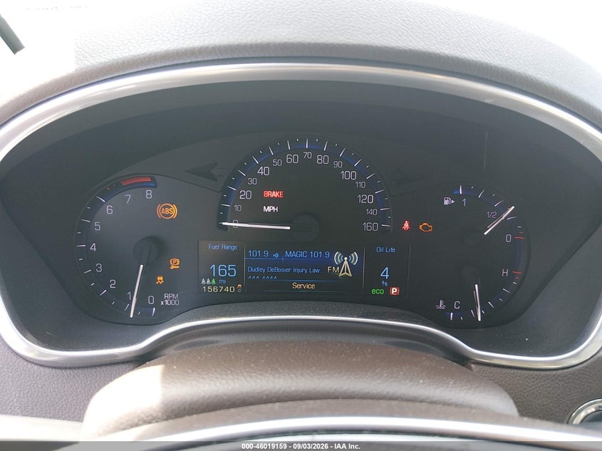 2013 Cadillac Srx VIN 3GYFNCE36DS626743 IAAI salvage auction — NORMAL WEAR, Clear (Louisiana), sold $0 on 2026-09-16 (photo 7)