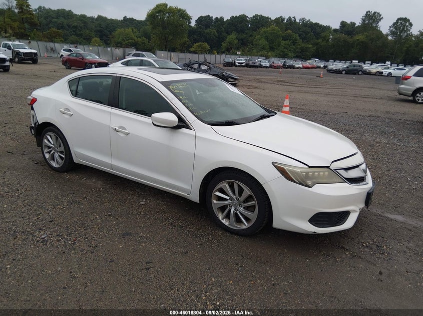 2016 Acura Ilx VIN 19UDE2F76GA018379 IAAI salvage auction — REAR END, Salvage (New Jersey), sold $2,550 on 2026-10-03 (photo 1)