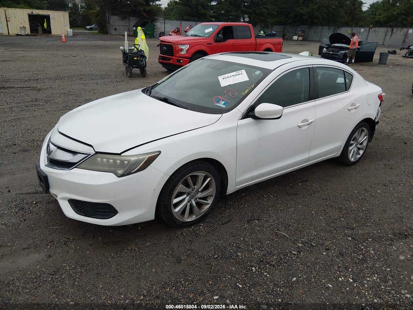 2016 Acura Ilx VIN 19UDE2F76GA018379 IAAI salvage auction — REAR END, Salvage (New Jersey), sold $2,550 on 2026-10-03 (photo 2)