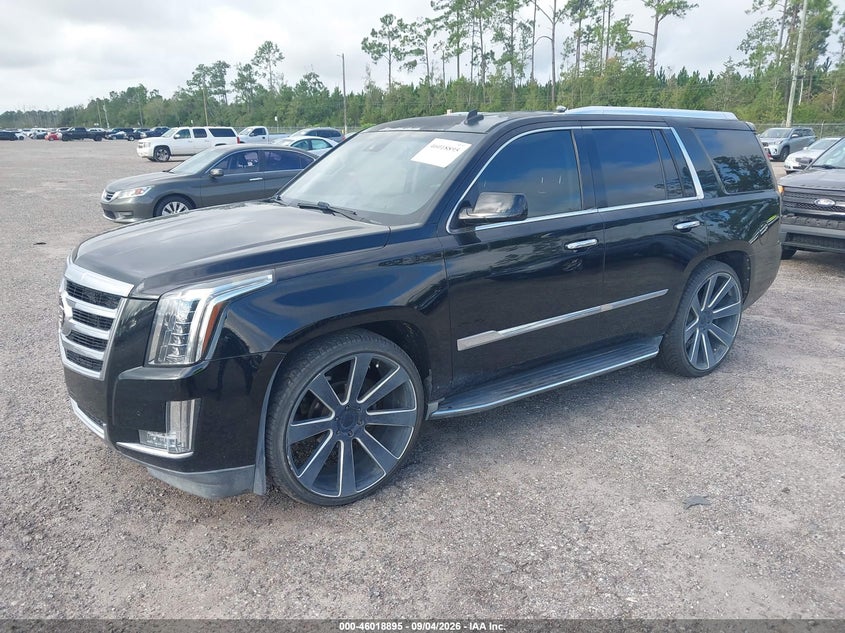2015 Cadillac Escalade VIN 1GYS3BKJ2FR211345 IAAI salvage auction — RIGHT REAR, Clear (Florida), sold $25 on 2026-09-10 (photo 2)