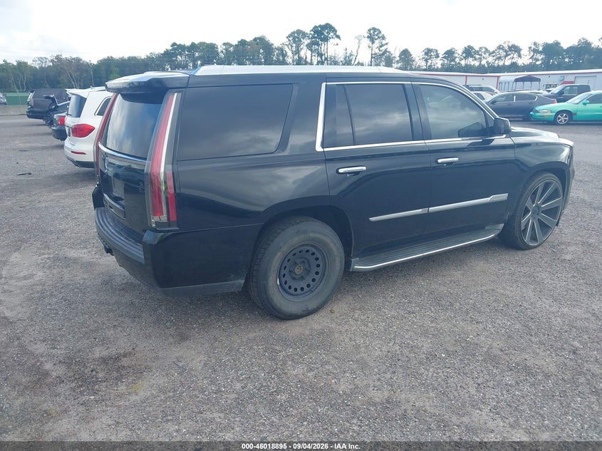2015 Cadillac Escalade VIN 1GYS3BKJ2FR211345 IAAI salvage auction — RIGHT REAR, Clear (Florida), sold $25 on 2026-09-10 (photo 4)