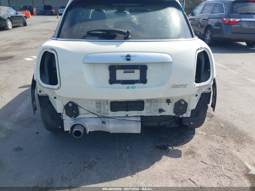 2015 Mini Hard top VIN WMWXS5C51FT828088 IAAI salvage auction — REAR END, Salvage (California), sold $25 on 2026-10-02 (photo 6)