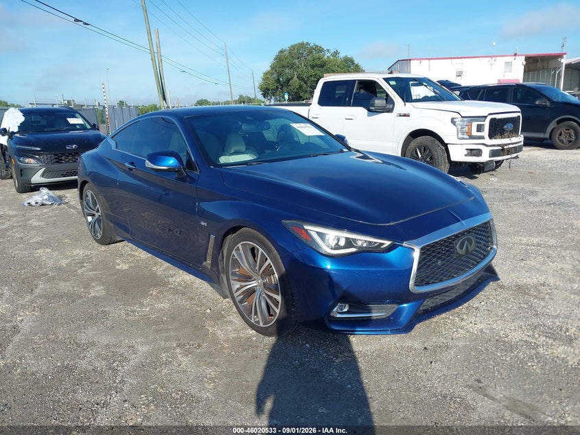 2017 Infiniti Q60 VIN JN1EV7EK1HM362453 — IAAI salvage auction photo