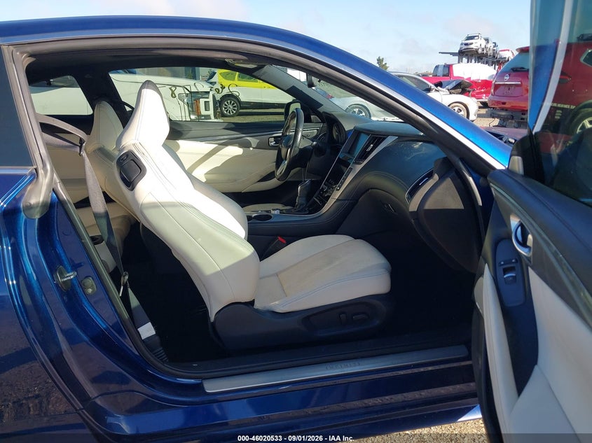 2017 Infiniti Q60 VIN JN1EV7EK1HM362453 IAAI salvage auction — FRONT END, Salvage Title, sold $8,000 on 2026-10-06 (photo 5)
