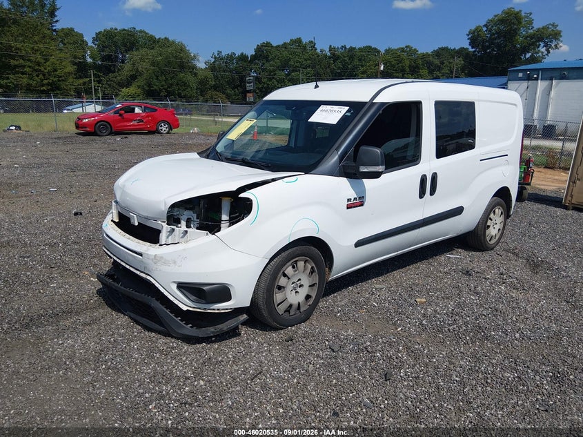 2017 Ram Promaster city VIN ZFBERFBBXH6D57505 IAAI salvage auction — FRONT END, Wait Title, sold $2,900 on 2026-10-08 (photo 2)