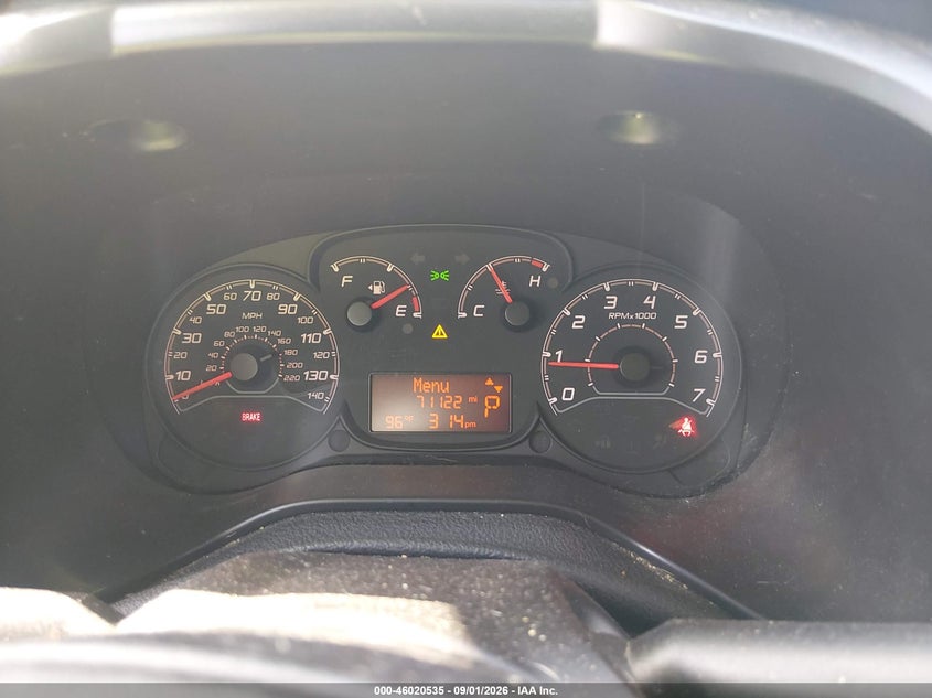 2017 Ram Promaster city VIN ZFBERFBBXH6D57505 IAAI salvage auction — FRONT END, Wait Title, sold $2,900 on 2026-10-08 (photo 7)