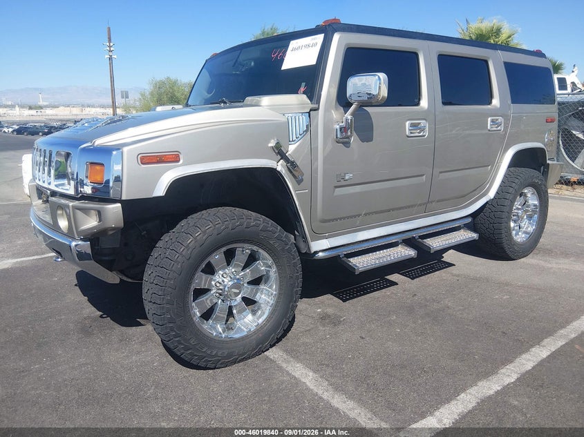 2004 Hummer H2 VIN 5GRGN23U44H100747 IAAI salvage auction — NORMAL WEAR, Clear (Nevada), sold $3,800 on 2026-09-18 (photo 2)