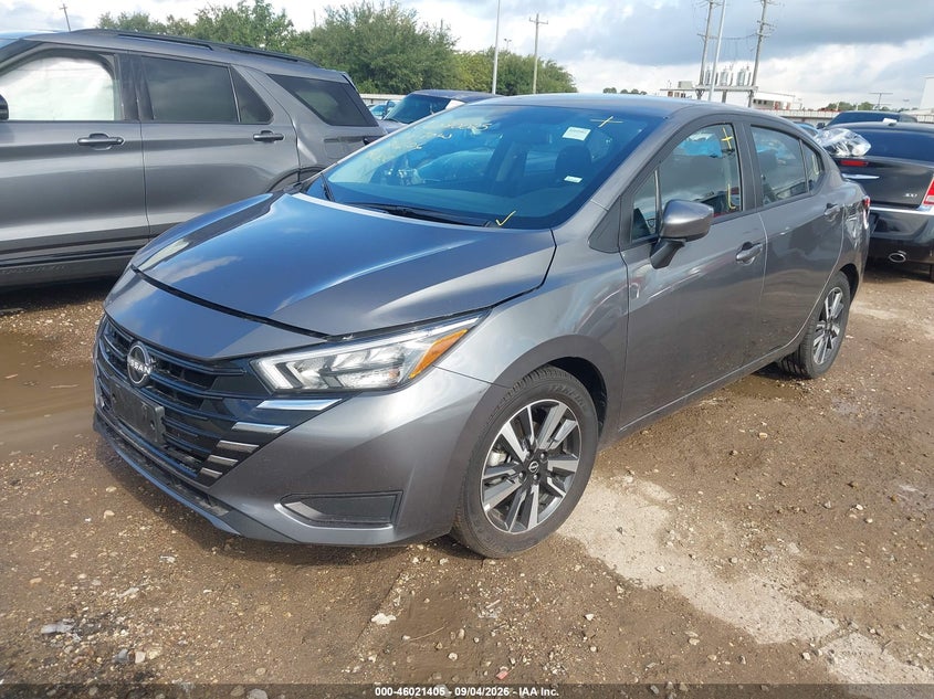 2025 Nissan Versa VIN 3N1CN8EV5SL826854 IAAI salvage auction — LEFT FRONT, Enterprise Vehicles Clear Only (Idaho), sold $11,650 on 2026-09-17 (photo 2)