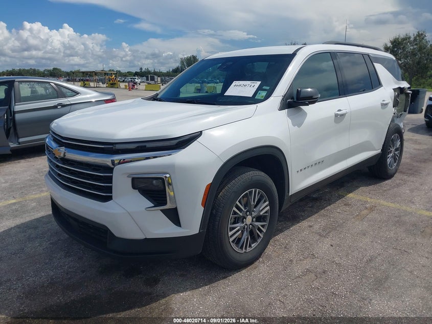 2026 Chevrolet Traverse VIN 1GNERGKS2TJ173883 IAAI salvage auction — REAR END, Enterprise Vehicles Clear Only (Louisiana), sold $20,225 on 2026-09-03 (photo 2)