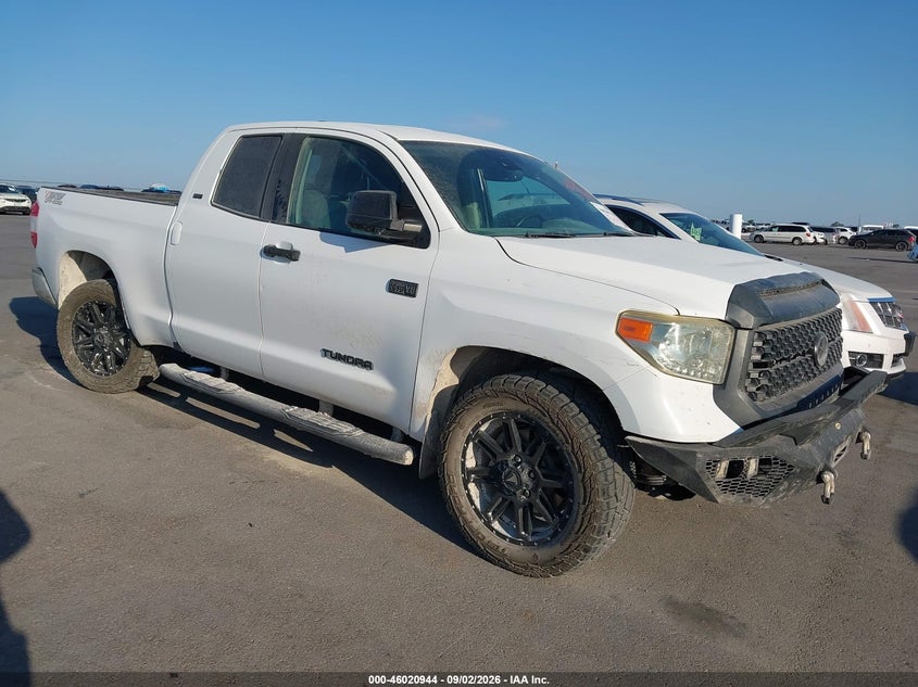 2020 Toyota Tundra VIN 5TFUY5F15LX907765 IAAI salvage auction — SIDE, Salvage Title, sold $7,700 on 2026-10-22 (photo 1)
