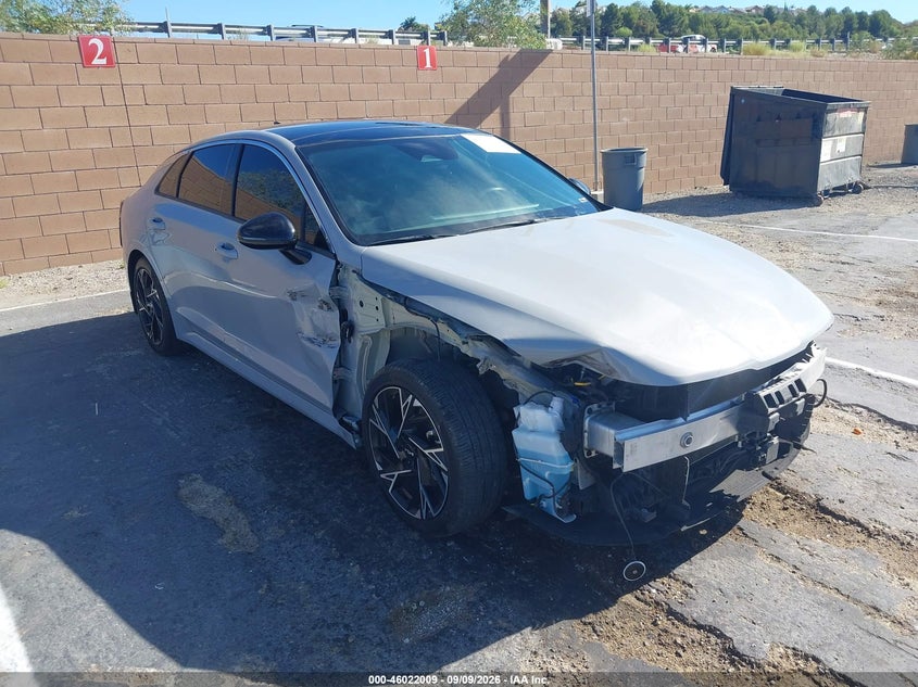 2025 Kia K5 VIN KNAG64J72S5315532 IAAI salvage auction — Right Front, Salvage, sold $10,175 on 2026-10-19 (photo 1)