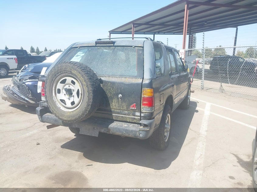 1997 Isuzu Rodeo VIN 4S2CM58V7V4304090 IAAI salvage auction — NORMAL WEAR, Clear - Dealer Only (California), sold $300 on 2026-09-08 (photo 4)