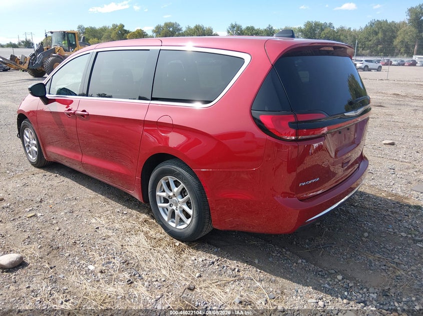 2025 Chrysler Pacifica VIN 2C4RC1BG0SR569535 IAAI salvage auction — FRONT END, Enterprise Vehicles Clear Only (California), sold $13,300 on 2026-10-08 (photo 3)