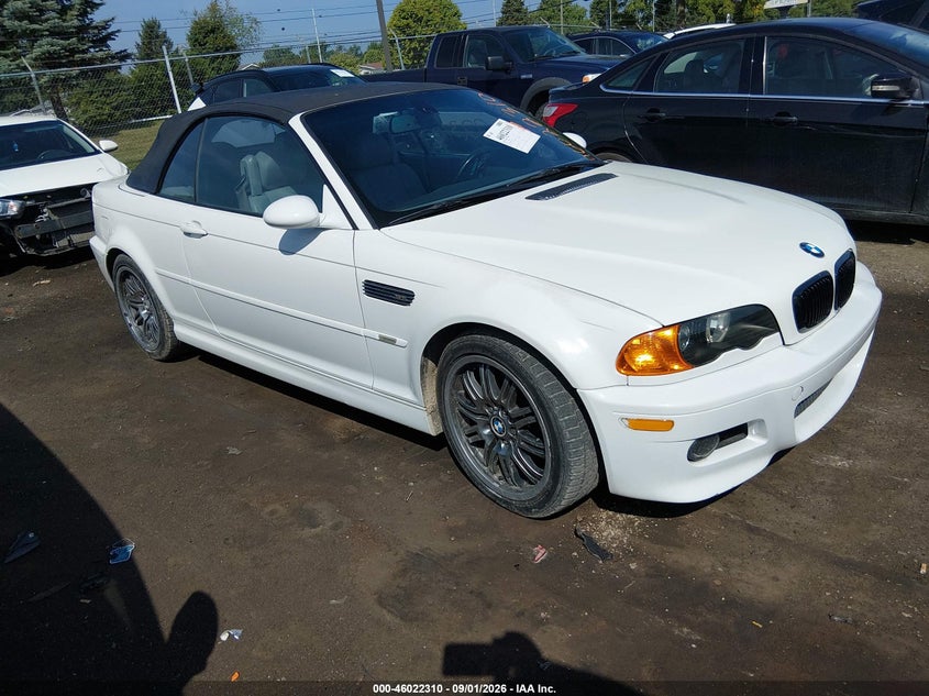 2006 BMW M3 VIN WBSBR93476PK11156 — IAAI salvage auction photo