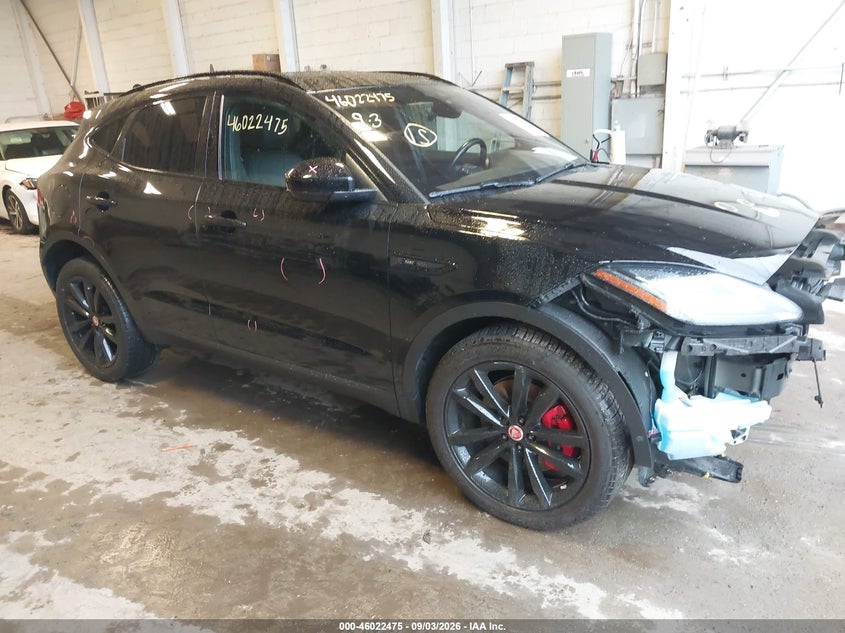 2020 Jaguar E-pace VIN SADFP2FX5L1Z89115 IAAI salvage auction — FRONT END, Salvage Title, sold $3,150 on 2026-10-09 (photo 1)