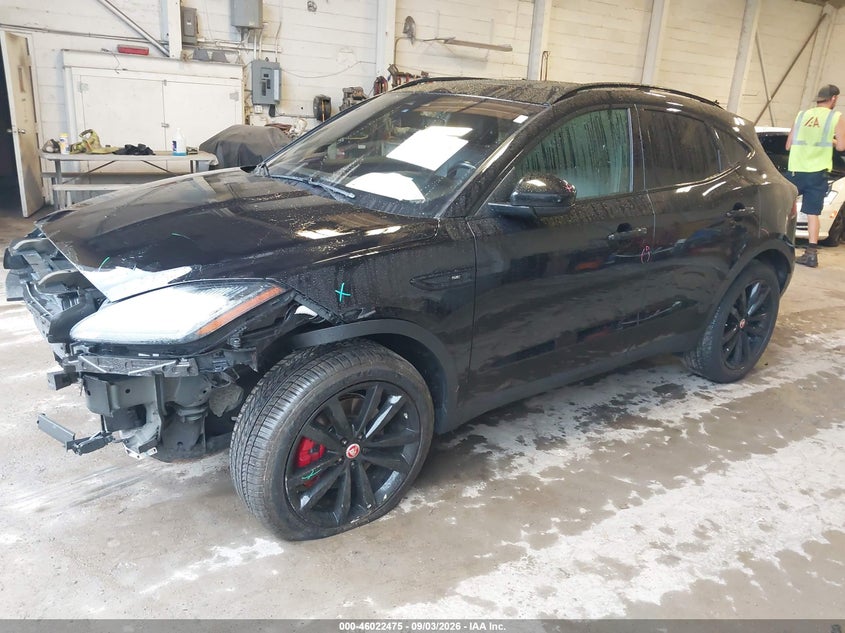 2020 Jaguar E-pace VIN SADFP2FX5L1Z89115 IAAI salvage auction — FRONT END, Salvage Title, sold $3,150 on 2026-10-09 (photo 2)