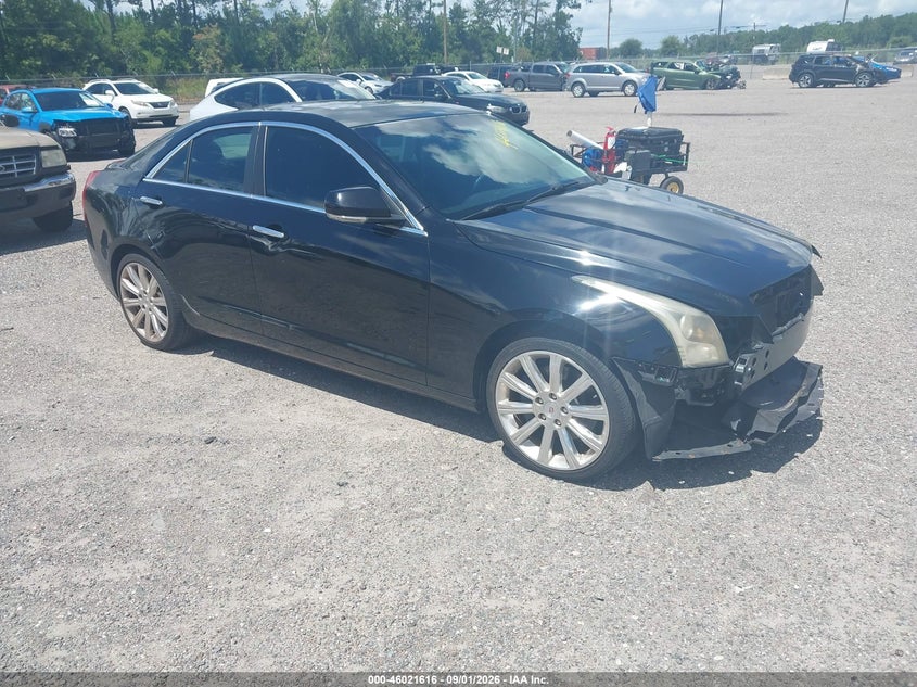 2014 Cadillac Ats VIN 1G6AB5SX1E0140073 IAAI salvage auction — UNKNOWN, Salvage Title, sold $750 on 2026-09-30 (photo 1)