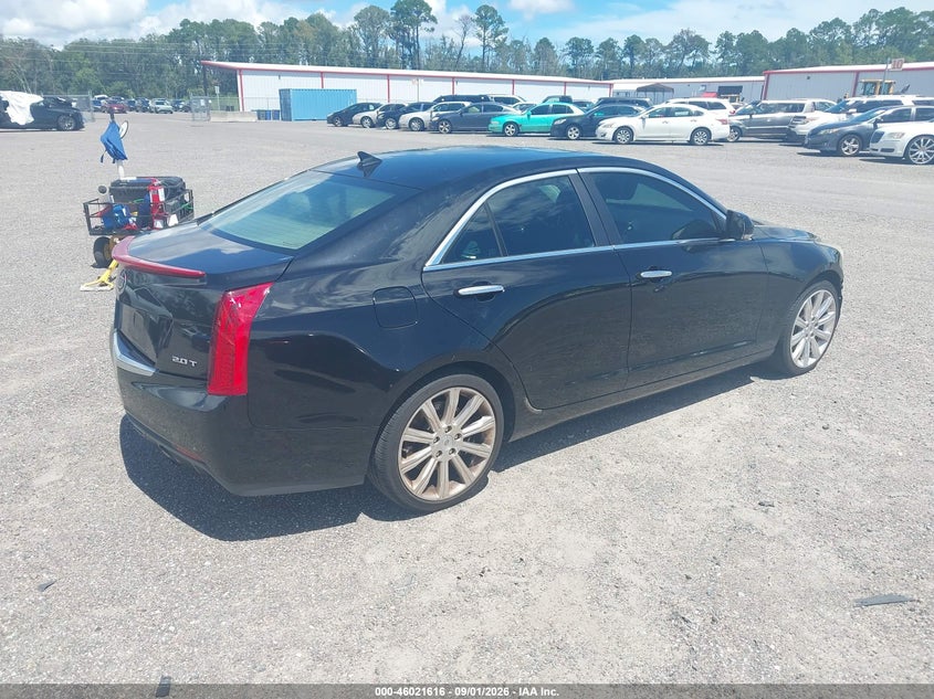 2014 Cadillac Ats VIN 1G6AB5SX1E0140073 IAAI salvage auction — UNKNOWN, Salvage Title, sold $750 on 2026-09-30 (photo 4)