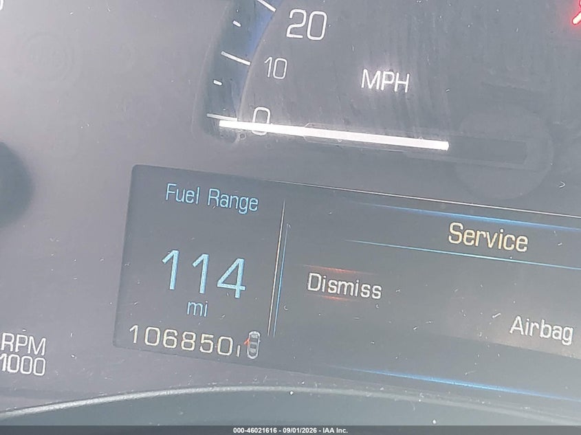 2014 Cadillac Ats VIN 1G6AB5SX1E0140073 IAAI salvage auction — UNKNOWN, Salvage Title, sold $750 on 2026-09-30 (photo 7)