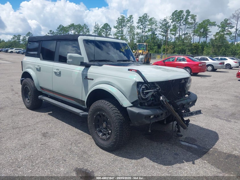 2021 Ford Bronco VIN 1FMEE5DP1MLA73907 — IAAI salvage auction photo