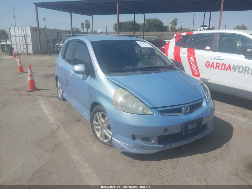 2008 Honda Fit VIN JHMGD38698S065831 IAAI salvage auction — NORMAL WEAR, Clear - Dealer Only (California), sold $550 on 2026-09-29 (photo 1)