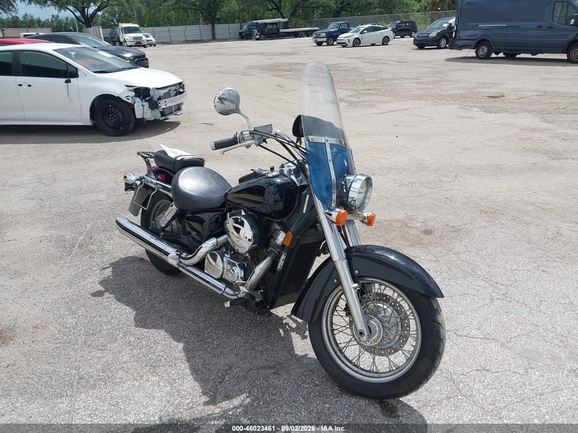2006 Honda Vt750 VIN JH2RC50066M203172 IAAI salvage auction — NORMAL WEAR, Clear (Florida), sold $450 on 2026-09-11 (photo 1)