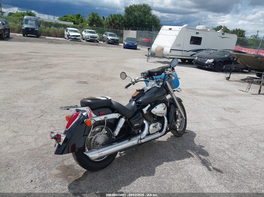 2006 Honda Vt750 VIN JH2RC50066M203172 IAAI salvage auction — NORMAL WEAR, Clear (Florida), sold $450 on 2026-09-11 (photo 4)