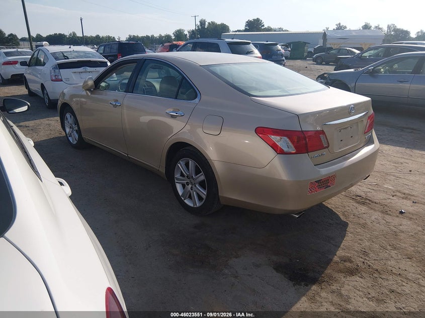 2007 Lexus ES VIN JTHBJ46G272148584 IAAI salvage auction — NORMAL WEAR, Clear (Virginia), sold $0 on 2026-09-27 (photo 3)