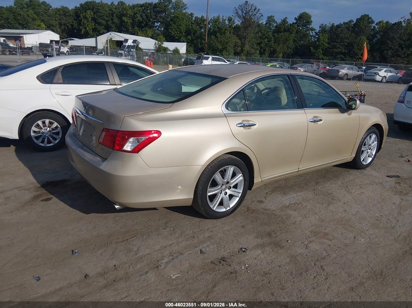 2007 Lexus ES VIN JTHBJ46G272148584 IAAI salvage auction — NORMAL WEAR, Clear (Virginia), sold $0 on 2026-09-27 (photo 4)