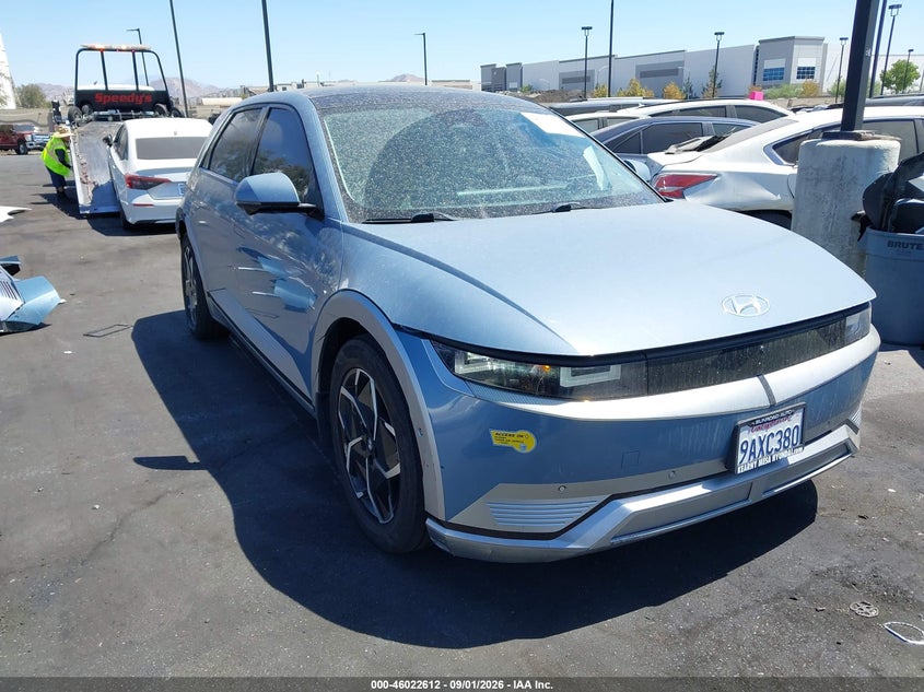 2022 Hyundai Ioniq 5 VIN KM8KR4AE5NU073652 — IAAI salvage auction photo