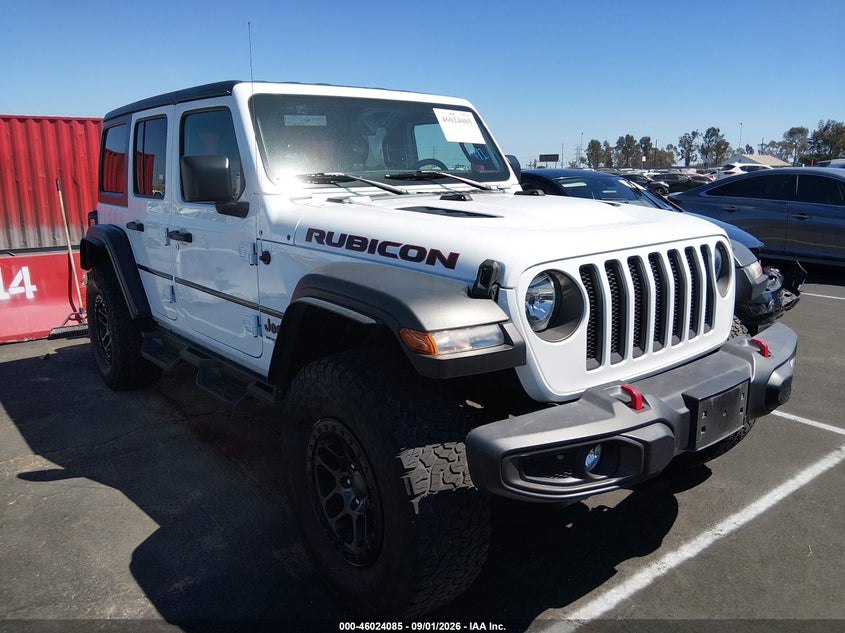2021 Jeep Wrangler / VIN 1C4JJXFG4MW786841 — IAAI salvage auction photo
