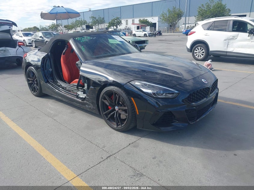 2022 BMW Z4 VIN WBAHF9C03NWX89442 — IAAI salvage auction photo
