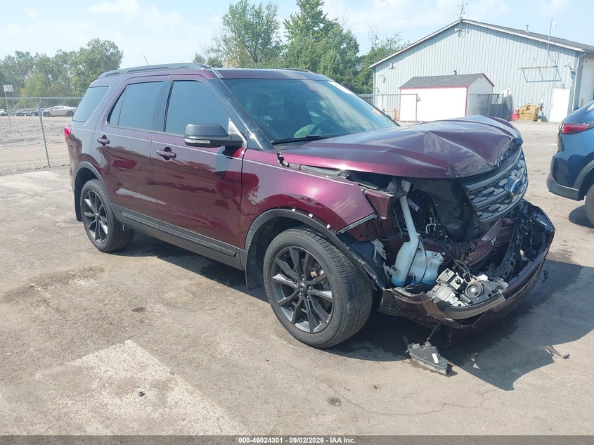 2019 Ford Explorer VIN 1FM5K8D83KGA39475 IAAI salvage auction — FRONT END, Wait Title, sold $1,700 on 2026-09-30 (photo 1)