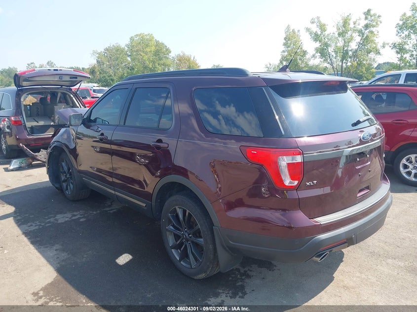 2019 Ford Explorer VIN 1FM5K8D83KGA39475 IAAI salvage auction — FRONT END, Wait Title, sold $1,700 on 2026-09-30 (photo 3)