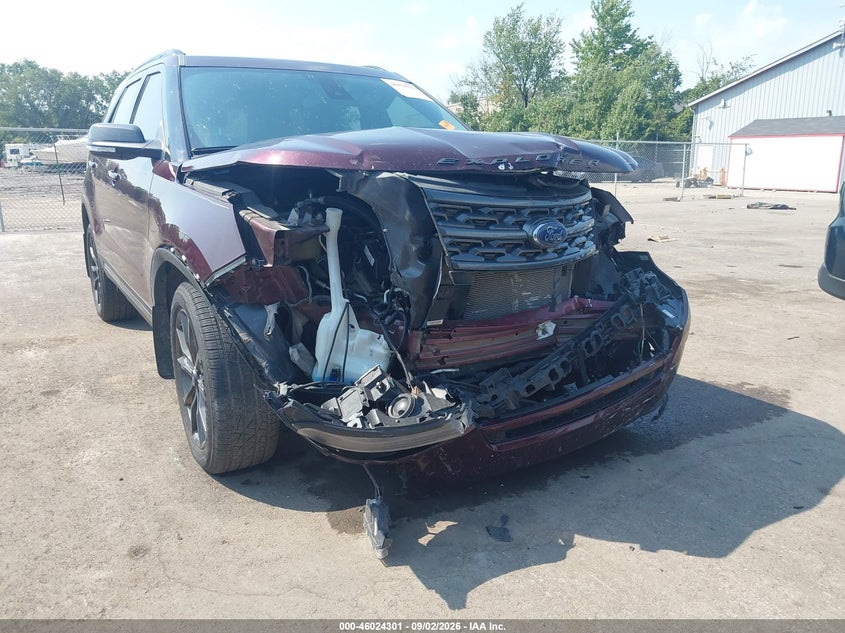 2019 Ford Explorer VIN 1FM5K8D83KGA39475 IAAI salvage auction — FRONT END, Wait Title, sold $1,700 on 2026-09-30 (photo 6)