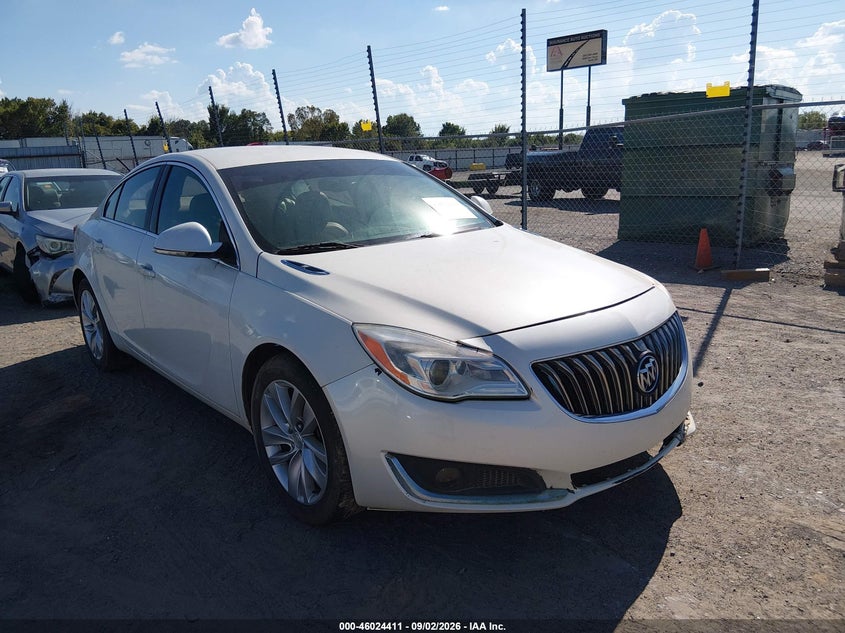 2015 Buick Regal VIN 2G4GK5EX3F9296315 IAAI salvage auction — NORMAL WEAR, Clear (Arkansas), sold $575 on 2026-09-10 (photo 1)