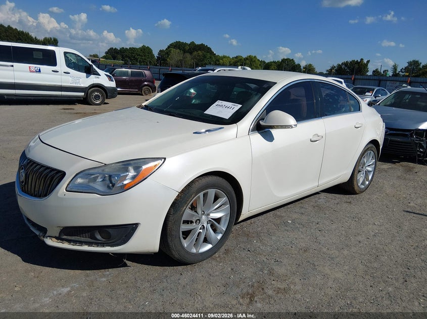 2015 Buick Regal VIN 2G4GK5EX3F9296315 IAAI salvage auction — NORMAL WEAR, Clear (Arkansas), sold $575 on 2026-09-10 (photo 2)