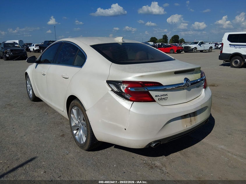 2015 Buick Regal VIN 2G4GK5EX3F9296315 IAAI salvage auction — NORMAL WEAR, Clear (Arkansas), sold $575 on 2026-09-10 (photo 3)