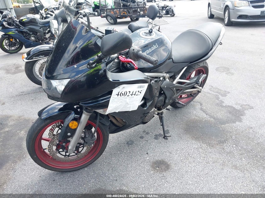 2008 Kawasaki Ninja VIN JKAEXEA138A039252 IAAI salvage auction — RIGHT SIDE, Salvage (South Carolina), sold $0 on 2026-10-02 (photo 2)