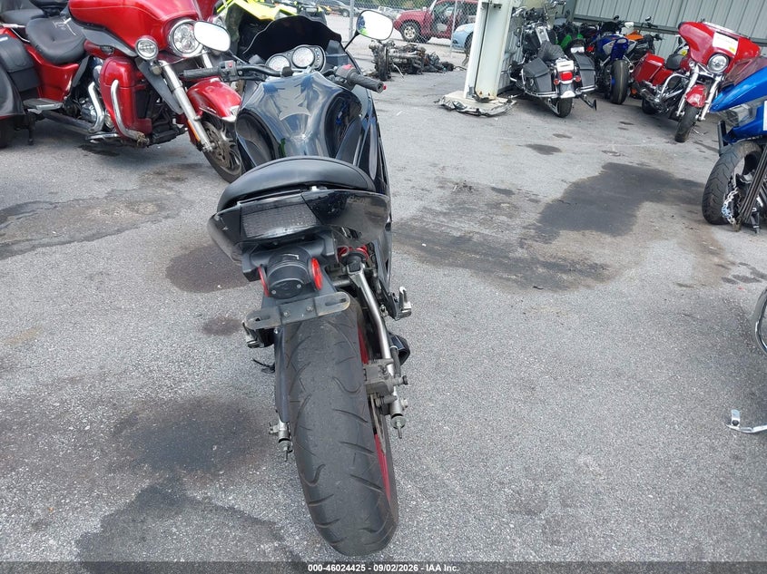 2008 Kawasaki Ninja VIN JKAEXEA138A039252 IAAI salvage auction — RIGHT SIDE, Salvage (South Carolina), sold $0 on 2026-10-02 (photo 6)