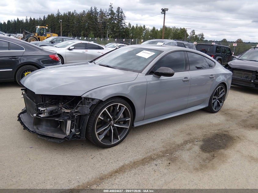 2016 Audi Rs7 VIN WUAWRAFC6GN903356 IAAI salvage auction — FRONT END, Bill Of Sale (Washington), sold $17,300 on 2026-09-09 (photo 2)