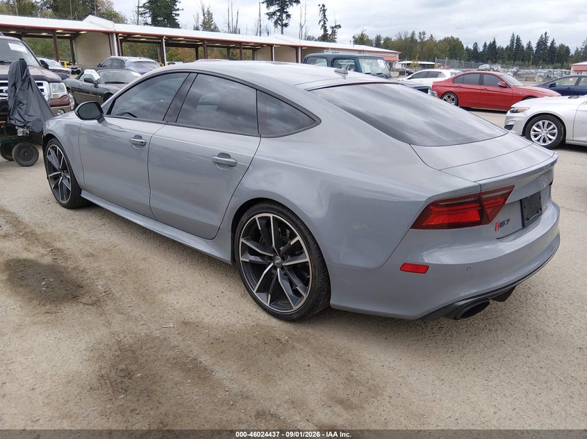 2016 Audi Rs7 VIN WUAWRAFC6GN903356 IAAI salvage auction — FRONT END, Bill Of Sale (Washington), sold $17,300 on 2026-09-09 (photo 3)