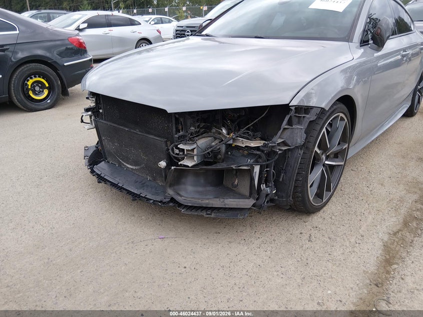 2016 Audi Rs7 VIN WUAWRAFC6GN903356 IAAI salvage auction — FRONT END, Bill Of Sale (Washington), sold $17,300 on 2026-09-09 (photo 6)
