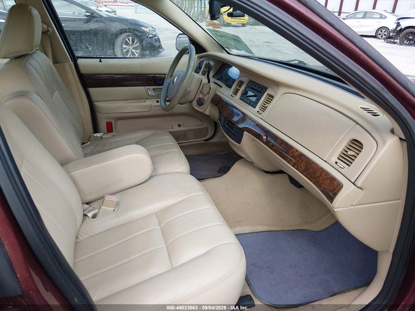 2007 Mercury Grand marquis VIN 2MEFM75V97X614471 IAAI salvage auction — NORMAL WEAR, Clear (Alabama), sold $350 on 2026-09-17 (photo 5)