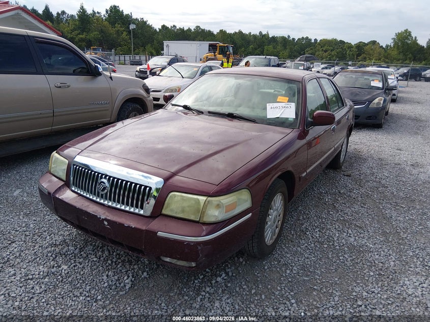 2007 Mercury Grand marquis VIN 2MEFM75V97X614471 IAAI salvage auction — NORMAL WEAR, Clear (Alabama), sold $350 on 2026-09-17 (photo 6)