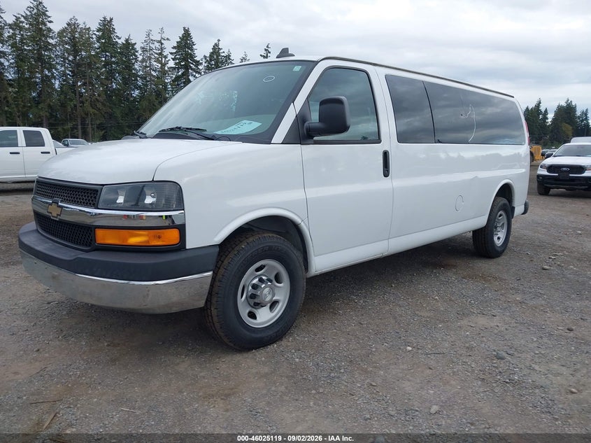 2017 Chevrolet Express 3500 VIN 1GAZGPFG6H1108508 IAAI salvage auction — NORMAL WEAR, Sf97 (Washington), sold $15,300 on 2026-09-10 (photo 2)