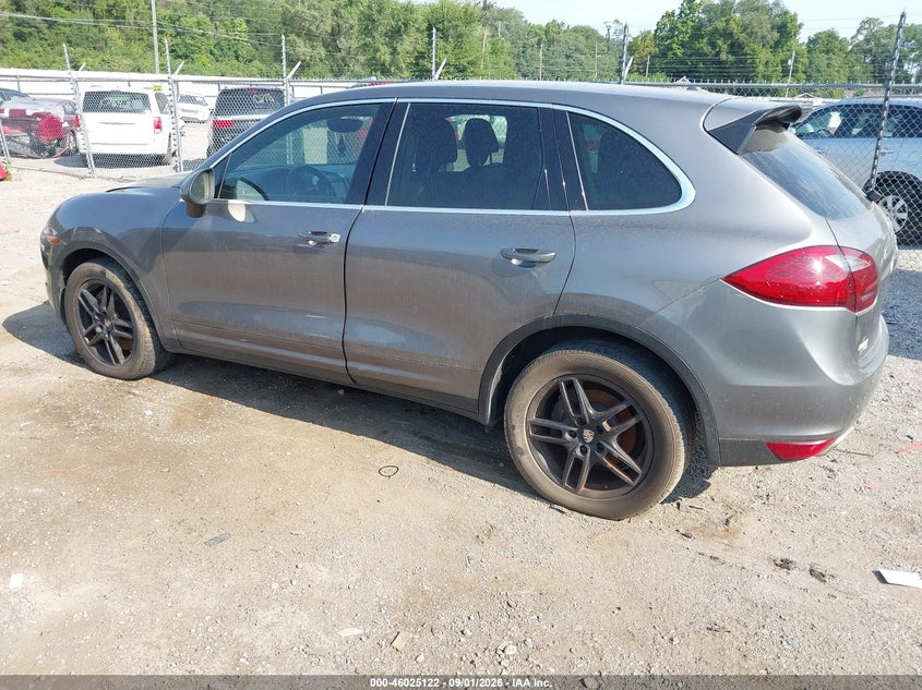 2012 Porsche Cayenne VIN WP1AA2A22CLA12519 IAAI salvage auction — NORMAL WEAR, Wait Title, sold $1,650 on 2026-09-27 (photo 3)