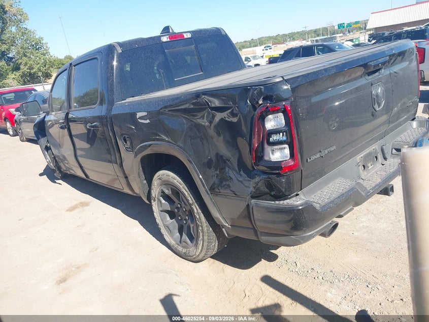 2025 Ram 1500 VIN 1C6SRFFP2SN624434 IAAI salvage auction — LEFT FRONT, Wait Title, sold $10,475 on 2026-10-07 (photo 3)